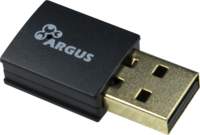 Inter-Tech Argus EP-107 | Wi-Fi 5 USB Adapter | 600 Mbps | Dual-band (2,4 GHz / 5 GHz) | Bluetooth 4.2 | USB 2.0