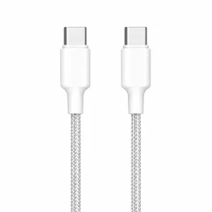 USB-C naar USB-C Kabel 60W – 1,5 Meter – Wit